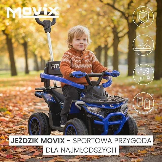 Atv Movix Yellow Ride-On Toy Caretero Toyz