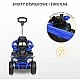 Ride-on Toy Atv Movix Blue Caretero Toyz