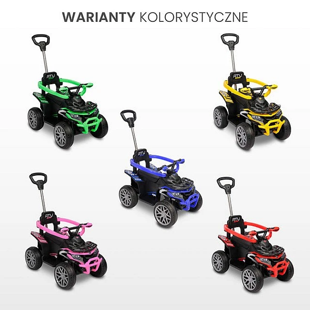Ride-on Toy Atv Movix Blue Caretero Toyz