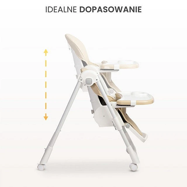 Highchair Megalo Light Gray Caretero