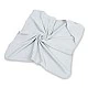 Baby towel with hood 100% cotton 100x100 cm Gray Sensillo