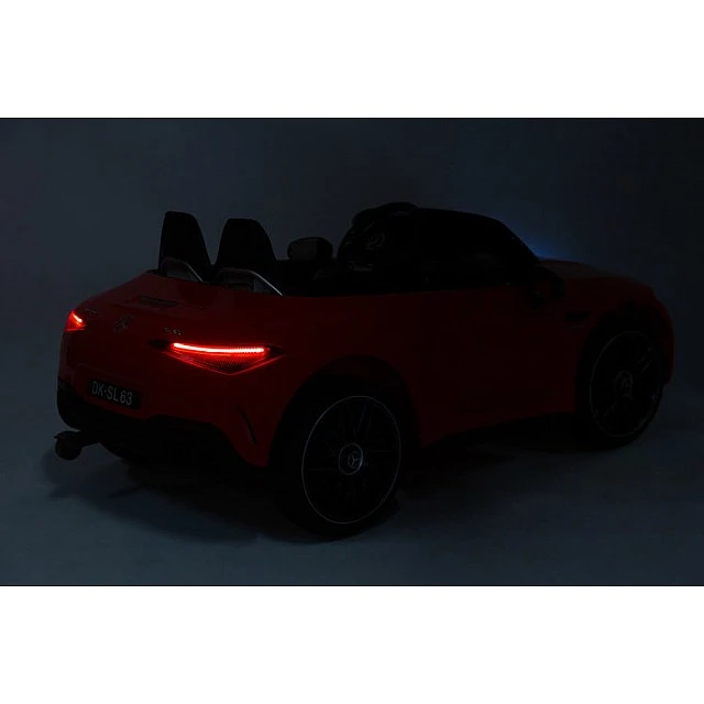 Battery car Mercedes SL63 red Caretero
