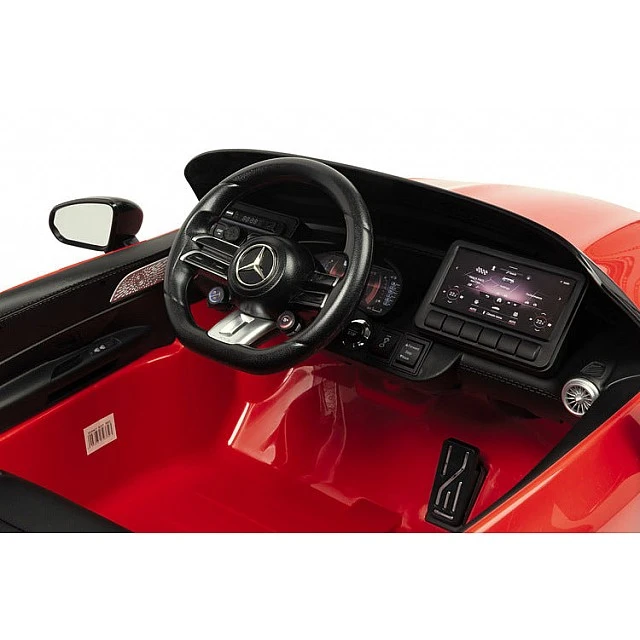 Battery car Mercedes SL63 red Caretero