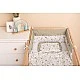 Double-sided bedding set for baby cot Forest Beige 75X95 25X35 Sensillo