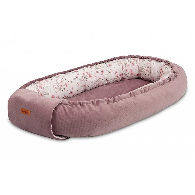Baby nest field flowers pink 80X45 Sensillo