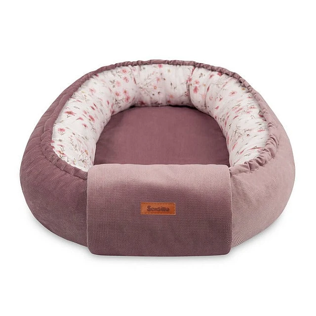Baby nest field flowers pink 80X45 Sensillo