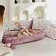 Baby nest field flowers pink 80X45 Sensillo