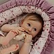 Baby nest field flowers pink 80X45 Sensillo