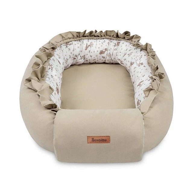 Baby nest Cotton Forest Beige 80X45 Sensillo