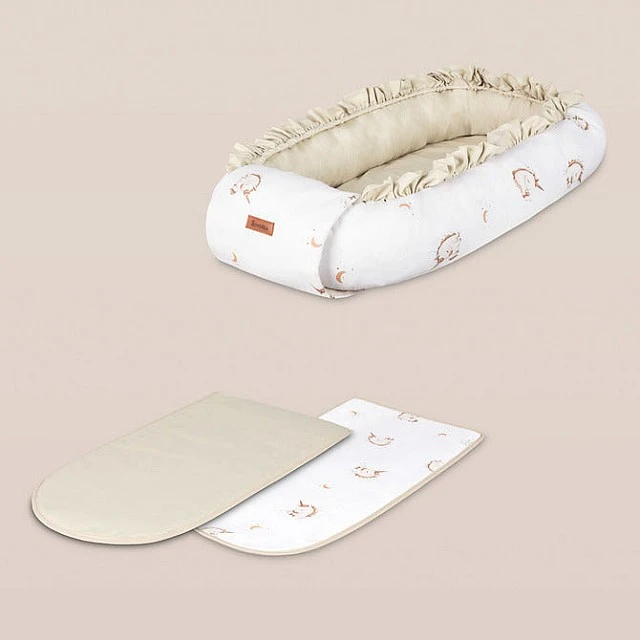 Baby nest Cotton Forest Beige 80X45 Sensillo