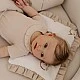Double-sided bedding set for baby cot Forest Beige 75X95 25X35 Sensillo