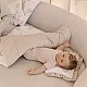 Double-sided bedding set for baby cot Forest Beige 75X95 25X35 Sensillo