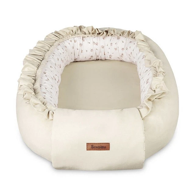 Baby nest Cotton Rose Beige 80X45 Sensillo