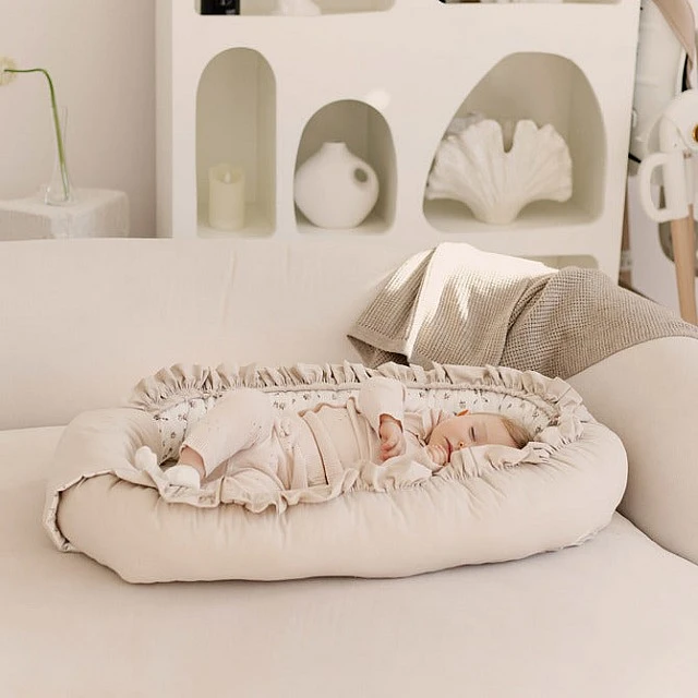 Baby nest Cotton Rose Beige 80X45 Sensillo