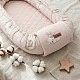 Baby Nest Muslin/Ranforce 80X45 Teddy Bear and Bunny Sensillo