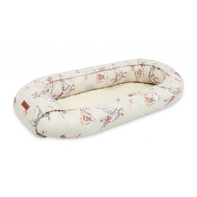 Baby Nest Muslin/Ranfors 80X45 Mouse And Goose Sensillo