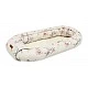Baby Nest Muslin/Ranfors 80X45 Mouse And Goose Sensillo