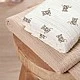 Muslin Diapers 3 Sizes 120X120 70X60 30X35 Bears Beige Sensillo