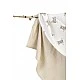 Baby Blanket Muslin Double Layer 75X100 Beige Bear Sensillo