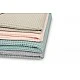 Baby Towel With Hood 100% Corrugated Cotton 110X110 Cm 0+ Pink Sensillo