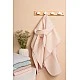 Poncho 100% Corrugated Cotton 70X60 Pink 0+ Sensillo