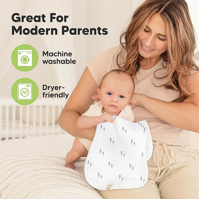 Кърпи За Оригване От Органичен Памук 5 Бр Nordic Keababies