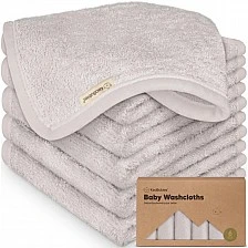Kърпи От Органичен Бамбук 6 Бр Бежови KeaBabies