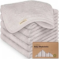 Kърпи От Органичен Бамбук 6 Бр Бежови KeaBabies
