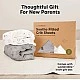 Чаршафи От Органичен Памук 2 Броя 60х120См Розови Abc Kea Babies
