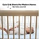 Чаршафи От Органичен Памук 2 Броя 60х120См Сини Abc Kea Babies