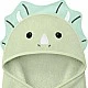 Baby Hooded Towel Made of Organic Bamboo Dinosaur Keababies