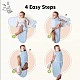 Anti-Stress Diapers Organic 0-3 Months 3Pcs Trucks KeaBabies