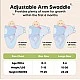 Anti-Stress Diapers Organic 0-3 Months 3Pcs Trucks KeaBabies