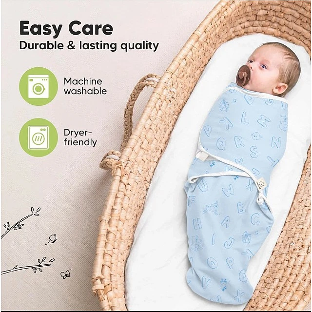 Anti-Stress Diapers Organic 0-3 Months 3Pcs Trucks KeaBabies