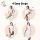 Anti-Stress Diapers Organic 0-3 Months 3Pcs The Wild Calls Keababies