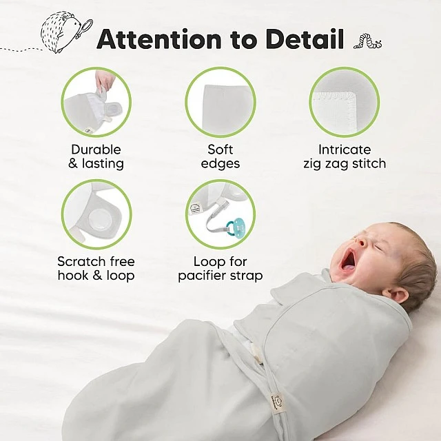Anti-Stress Diapers Organic 0-3 Months 3Pcs The Wild Calls Keababies