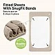 Чаршаф И Протектор 2в1 Protect+ 60Х120См 2 Броя Бели KeaBabies