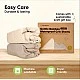 Чаршаф И Протектор 2в1 Protect+ 60Х120См 2 Броя Бели KeaBabies