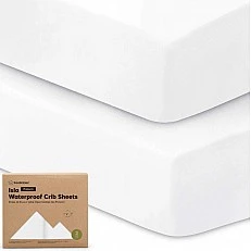 Чаршаф И Протектор 2в1 Protect+ 60Х120См 2 Броя Бели KeaBabies