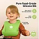 Silicone Bibs 2 Pieces Blue/Green Kea Babies