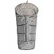 Winter fleece footmuff Combi 3-in-1 grey