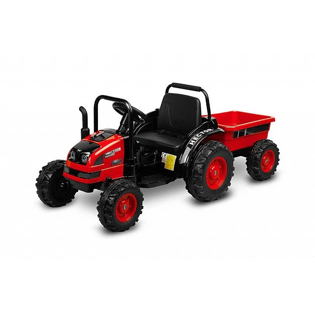 Hector Red Caretero Toyz Cordless Tractor