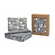 Cotton Sleeping Set Graphite Sensillo
