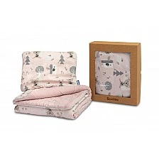 Cotton Bedding Set Pink Sensillo