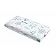 Portable folding changing mat Blue Leaves Sensillo
