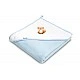 Baby Hooded Towel 100X100 Fox Blue Sensillo