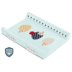 Changing Mat with Safety System Hedgehogs Mint 70cm Sensillo