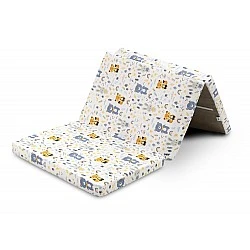 Folding Travel Mattress Forest Friends 120X60X5cm Sensillo