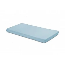 Памучен Чаршаф С Ластик Jersey Deluxe Син 60Х120 Sensillo
