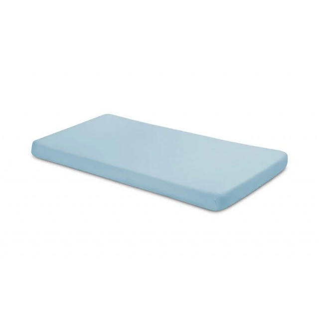 Cotton Fitted Sheet Jersey Deluxe Blue 60X120 Sensillo